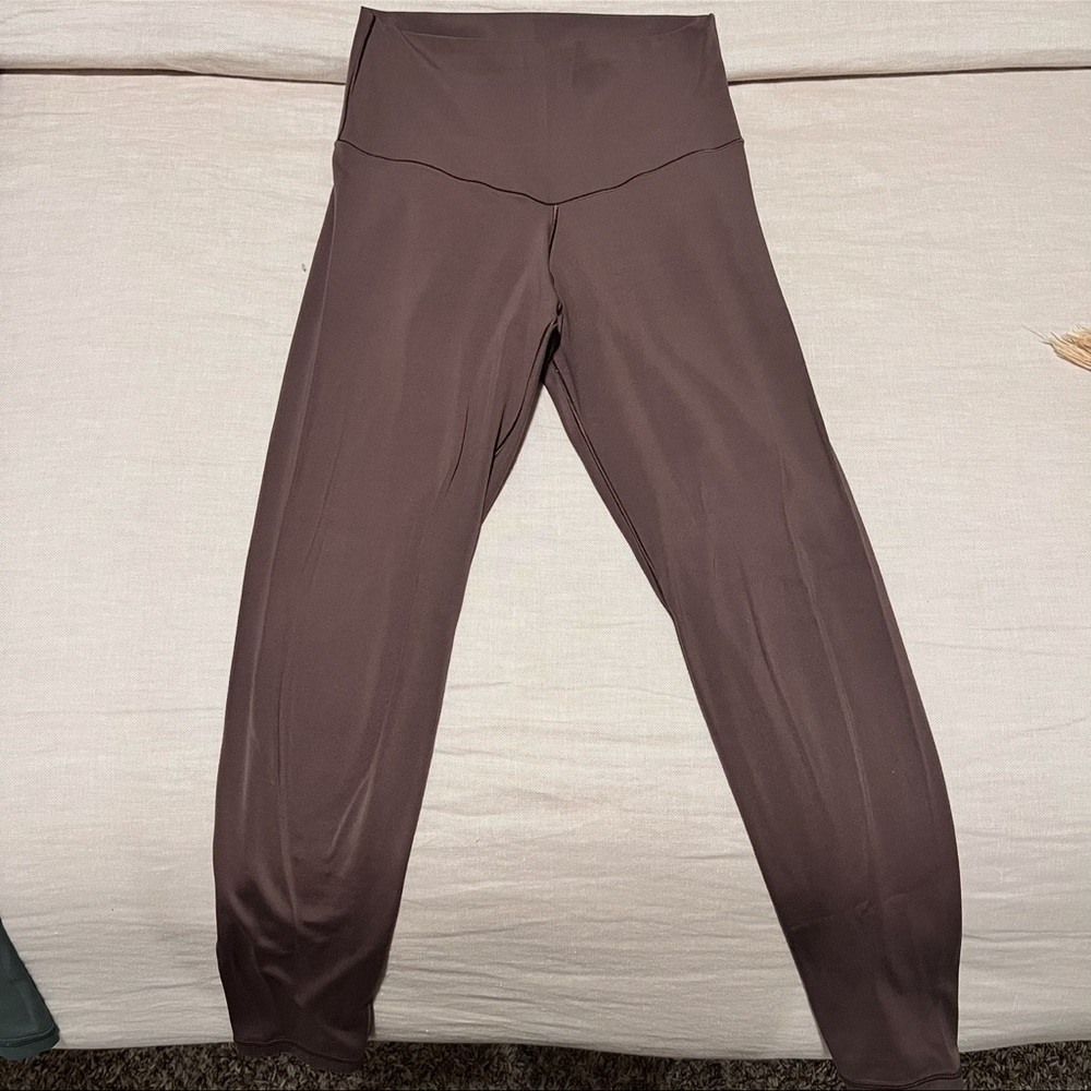 aerie High-Waist Leggings in Chocolate Brown